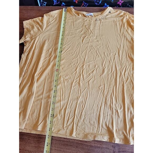 Bee Kind Yellow Tshirt Short Sleeve Plus Size X3 - Picture 7 of 9